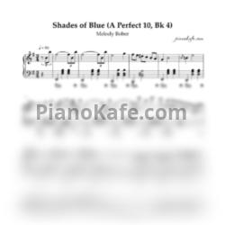 Ноты Melody Bober - Shades of blue - предпросмотр
