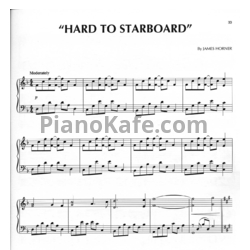 Ноты James Horner - Hard to starboard - предпросмотр