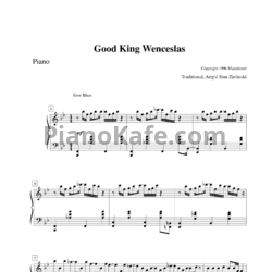 Ноты Good king wenceslas - предпросмотр