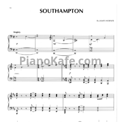 Ноты James Horner - Southampton - предпросмотр