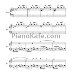 Ноты Shiro Sagisu - Morning of remembrance - предпросмотр