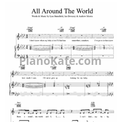 Ноты Lisa Stansfield - All around the world - предпросмотр
