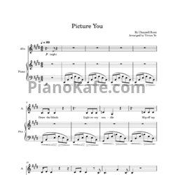 Ноты Chappell Roan - Picture you - предпросмотр