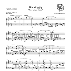 Ноты James Newton Howard - Mockingjay - предпросмотр