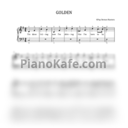 Ноты Huntr/x - Golden (Легкая версия) - предпросмотр