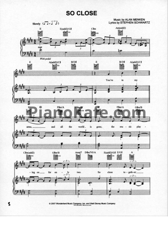 Ноты Jon Mclaughlin - So close