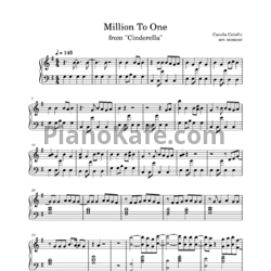 Ноты Camila Cabello - Million to one - предпросмотр