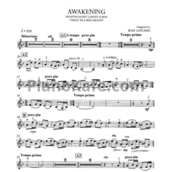 Ноты Secret Garden - Awakening (для скрипки) - предпросмотр