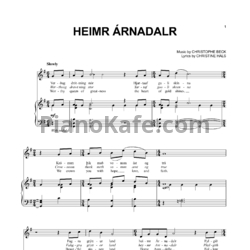 Ноты Christophe Beck - Frozen (Книга нот) - предпросмотр