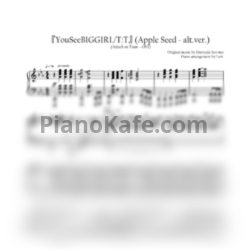Ноты Hiroyuki Sawano - YouSeeBIGGIRL/T:T (Apple Seed - alt.ver.) - предпросмотр