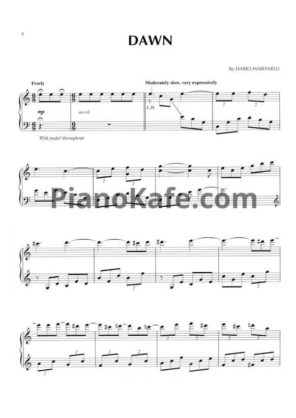 Ноты Dario Marianelli - Down