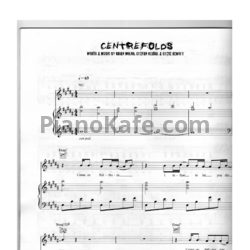 Ноты Placebo - Centrefolds - предпросмотр