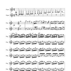 Ноты Deep purple - Highway star - предпросмотр