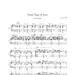 Ноты Charlie Puth - Some type of love - предпросмотр