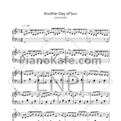 Ноты Justin Hurwitz - Another day of sun - предпросмотр