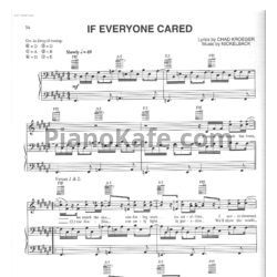 Ноты Nickelback - If everyone cared - предпросмотр
