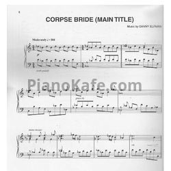 Ноты Danny Elfman - Corpse bride (Книга нот) - предпросмотр