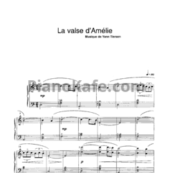 Ноты Yann Tiersen - La Valse D'Amelie - предпросмотр