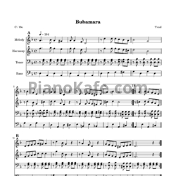Ноты Goran Bregovic - Bubamara - предпросмотр