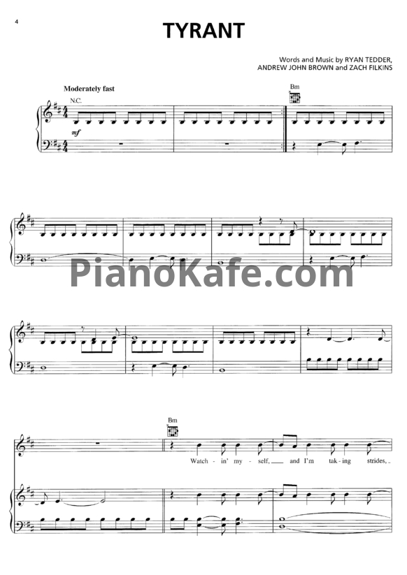 Ноты The last song (Книга нот)