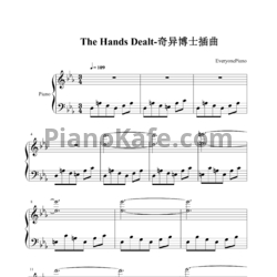 Ноты Michael Giacchino - The hands dealt - предпросмотр