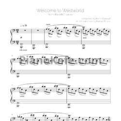 Ноты Ramin Djawadi - Westworld main theme (Piano solo by HalcyonMusic) - предпросмотр