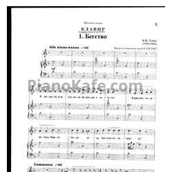 Ноты Б. Тобис - Из дневника Анны Франк (Клавир) - предпросмотр
