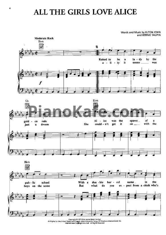 Ноты Elton John - The ultimate collection. Часть 1