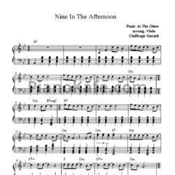 Ноты Panic! At The Disco - Nine in the afternoon (arrang. Viola) - предпросмотр