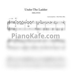 Ноты Melovin - Under the ladder (Max Music Box cover) - предпросмотр