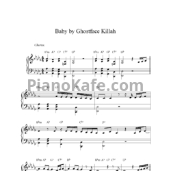 Ноты Ghostface Killah feat. Raheem DeVaughn - Baby - предпросмотр