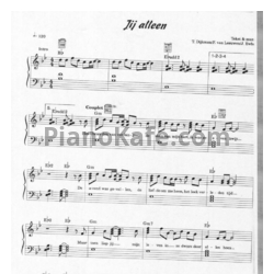 Ноты Marco Borsato - Jij Alleen - предпросмотр