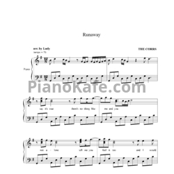 Ноты The Corrs - Runaway (Arr. by Ludy) - предпросмотр