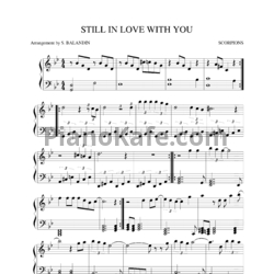 Ноты Scorpions - Still loving you (Arrangement by S. BALANDIN) - предпросмотр
