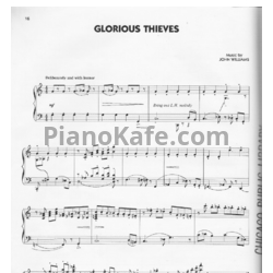 Ноты John Williams - Glorious thieves - предпросмотр