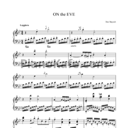 Ноты Dee Bayash - ON the EVE - предпросмотр