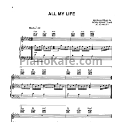 Sheets K-Ci & JoJo - All my life - preview