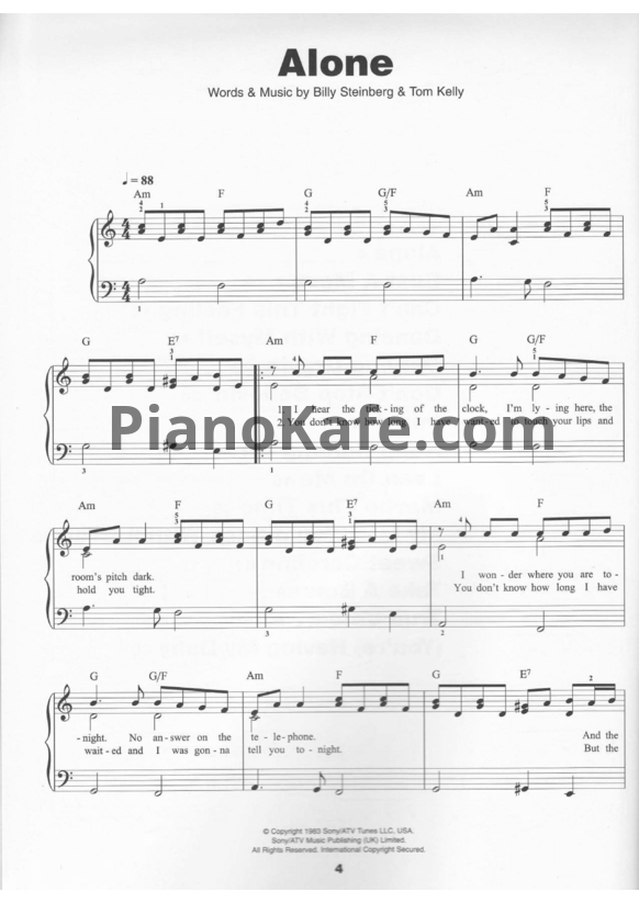Ноты Glee (Easy Piano Edition)