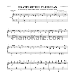 Ноты Klaus Badelt - Pirates of the Caribbean - предпросмотр