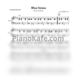Ноты Kenny Dorham - Blue bossa (Аккомпанемент) - предпросмотр