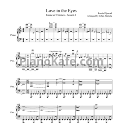 Ноты Ramin Djawadi - Love in the Eyes - предпросмотр