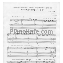 Ноты Sinead O'Connor - Nothing compares 2 U (Bearb. by Ryszard Kula) - предпросмотр