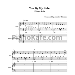 Ноты Jennifer Thomas - You by my side - предпросмотр