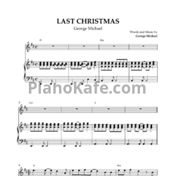 Sheets George Michael - Last Christmas (Версия 2) - preview