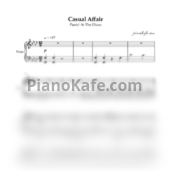 Ноты Panic! At the disco - Casual affair (Piano cover) - предпросмотр