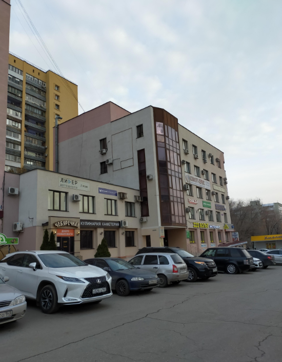 (1) общий план, обойти здание