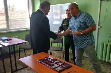 Наградили 11 ветеранов, проходивших службу в Афганистане