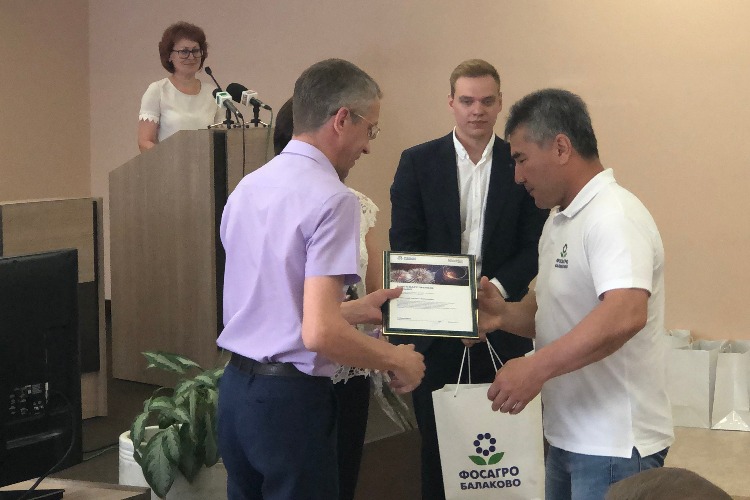 Директор Балаковского Апатита поблагодарил всех за праздник