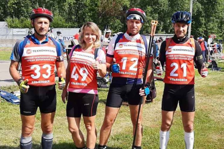 Балаковские биатлонисты победили ветеранов на Чемпионате России