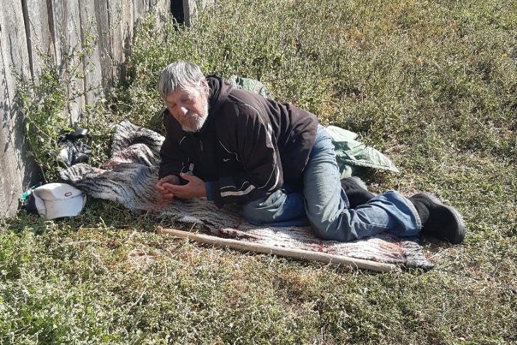 Бездомного белоруса временно поместили в больницу